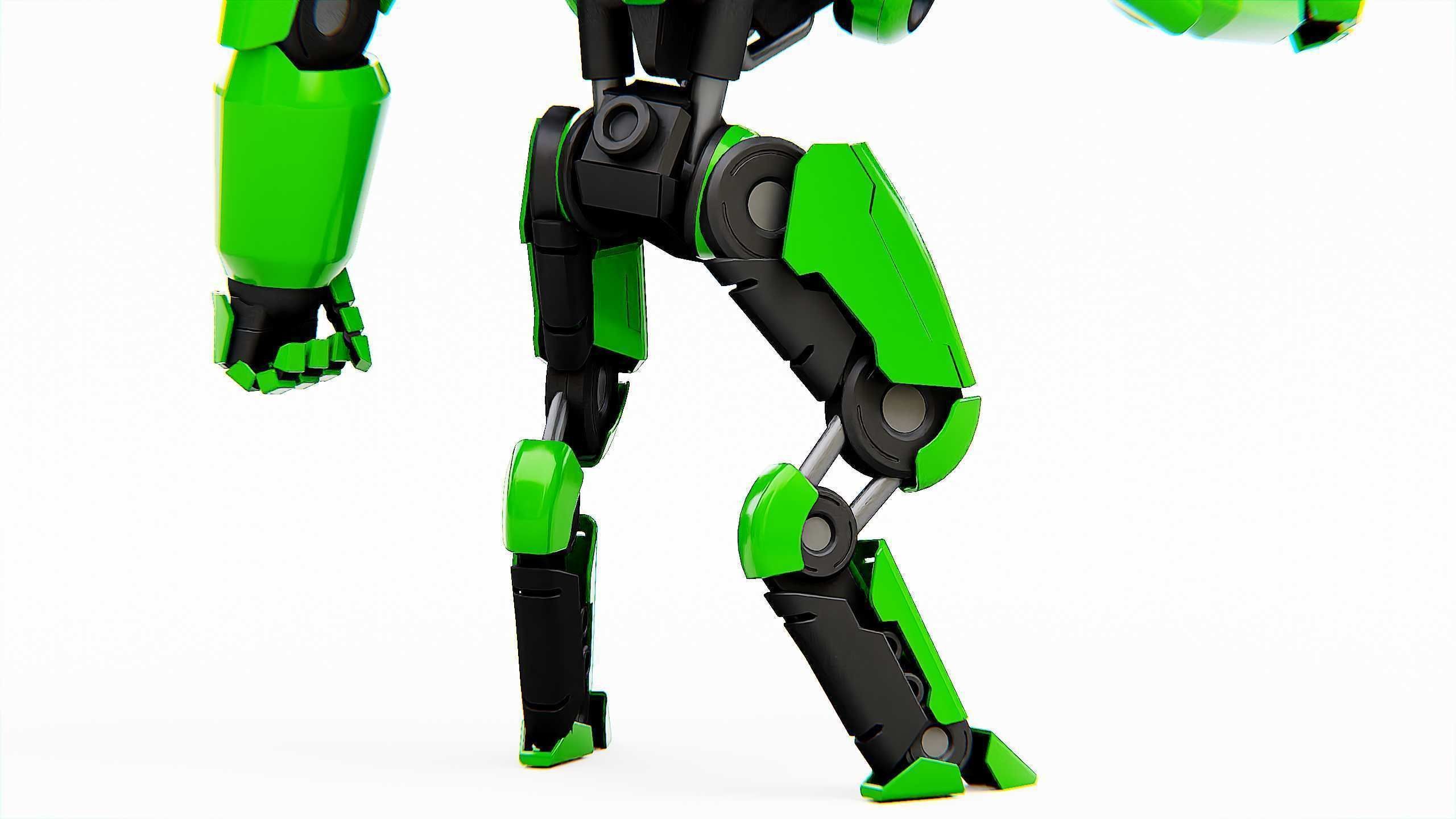 BATTLE DROID SYRIOS Rigged for Unreal Engine - Unity - MIXAMO 3D model_26