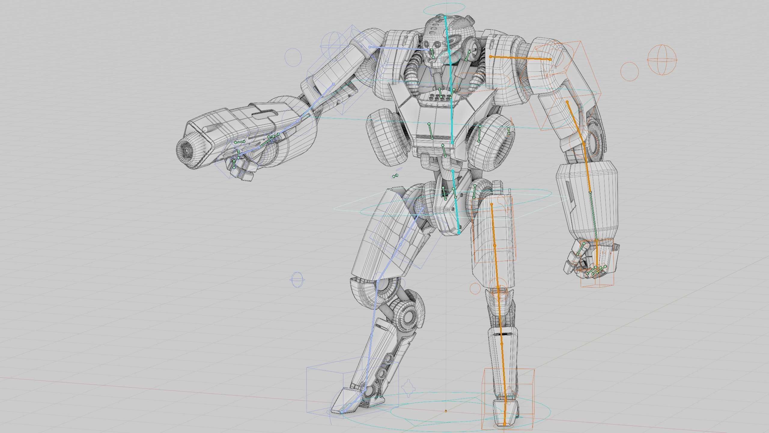 BATTLE DROID SYRIOS Rigged for Unreal Engine - Unity - MIXAMO 3D model_40