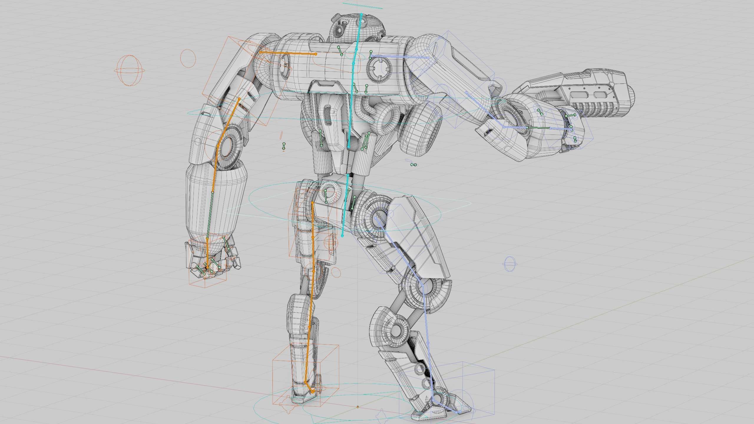 BATTLE DROID SYRIOS Rigged for Unreal Engine - Unity - MIXAMO 3D model_41