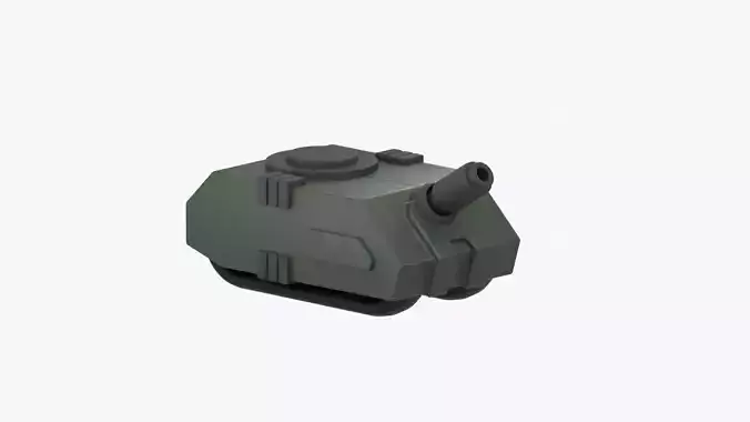 Army Tank 3D Illustration