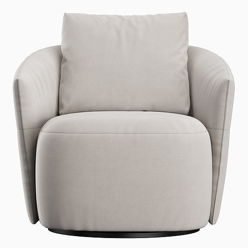 Alice Armchair 3D model 2