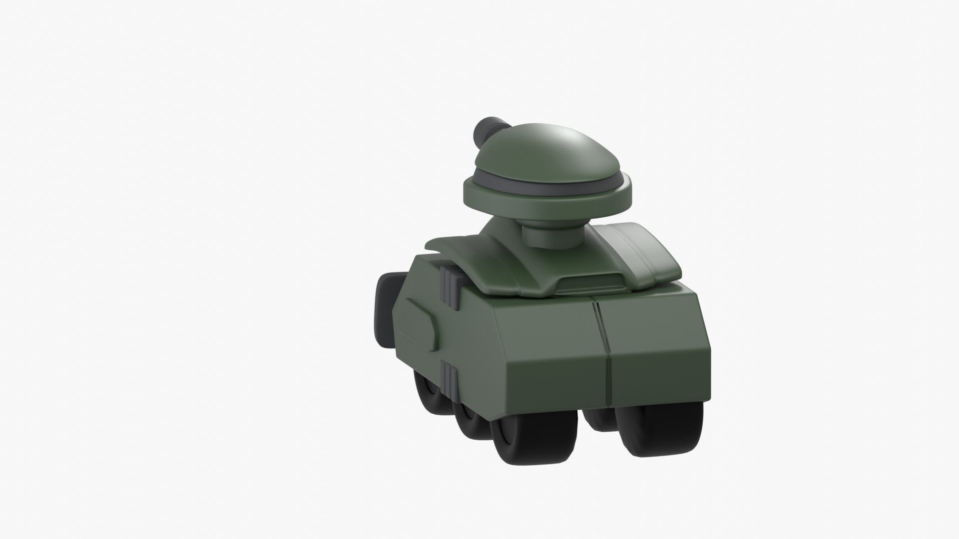 Army Tank 3D Illustration 3D model_12