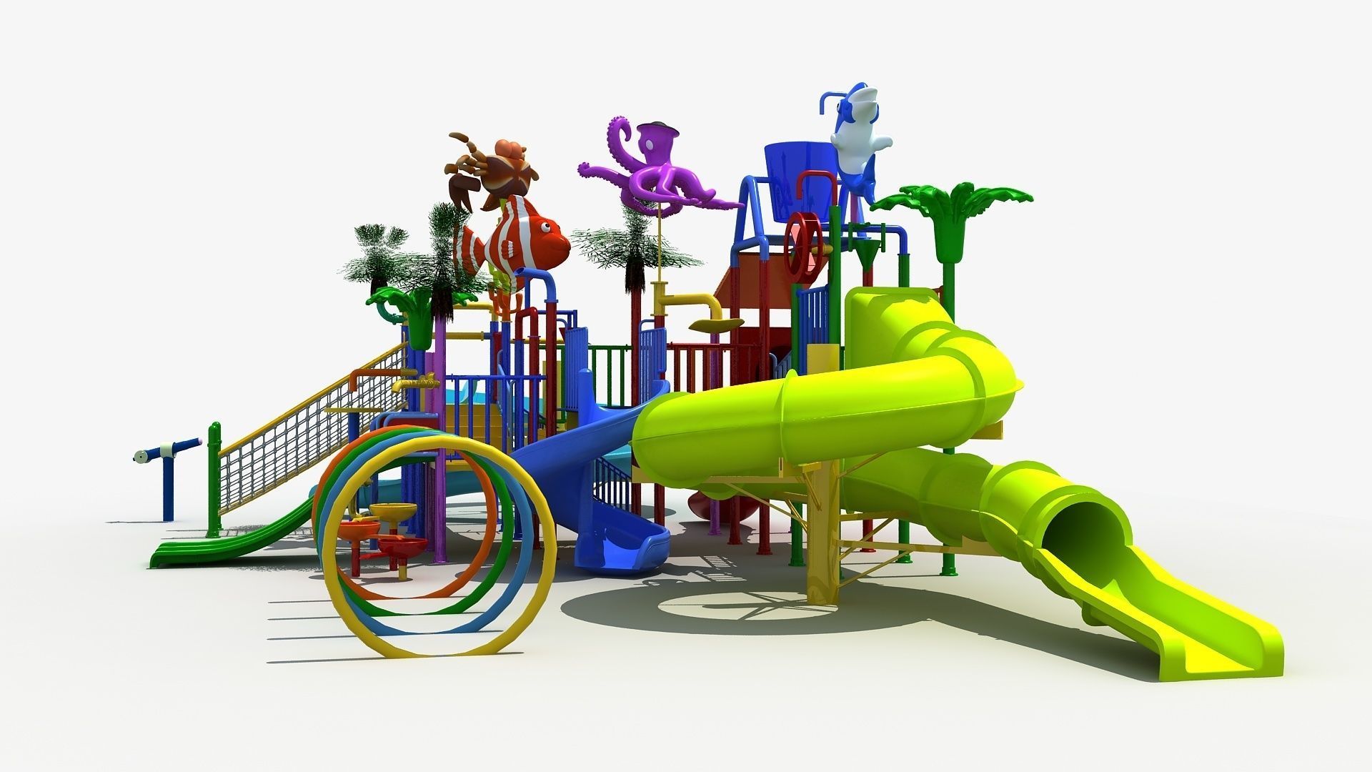 Water Park 3D model_5