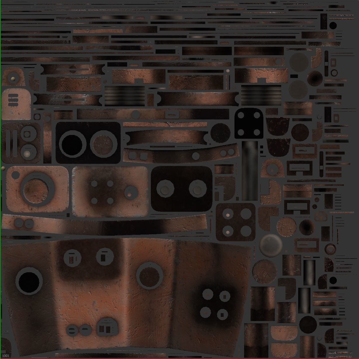 Stylized Witness Robot Low-poly 3D model_23