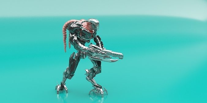 Ceph Crysis 2 Low-poly 3D model