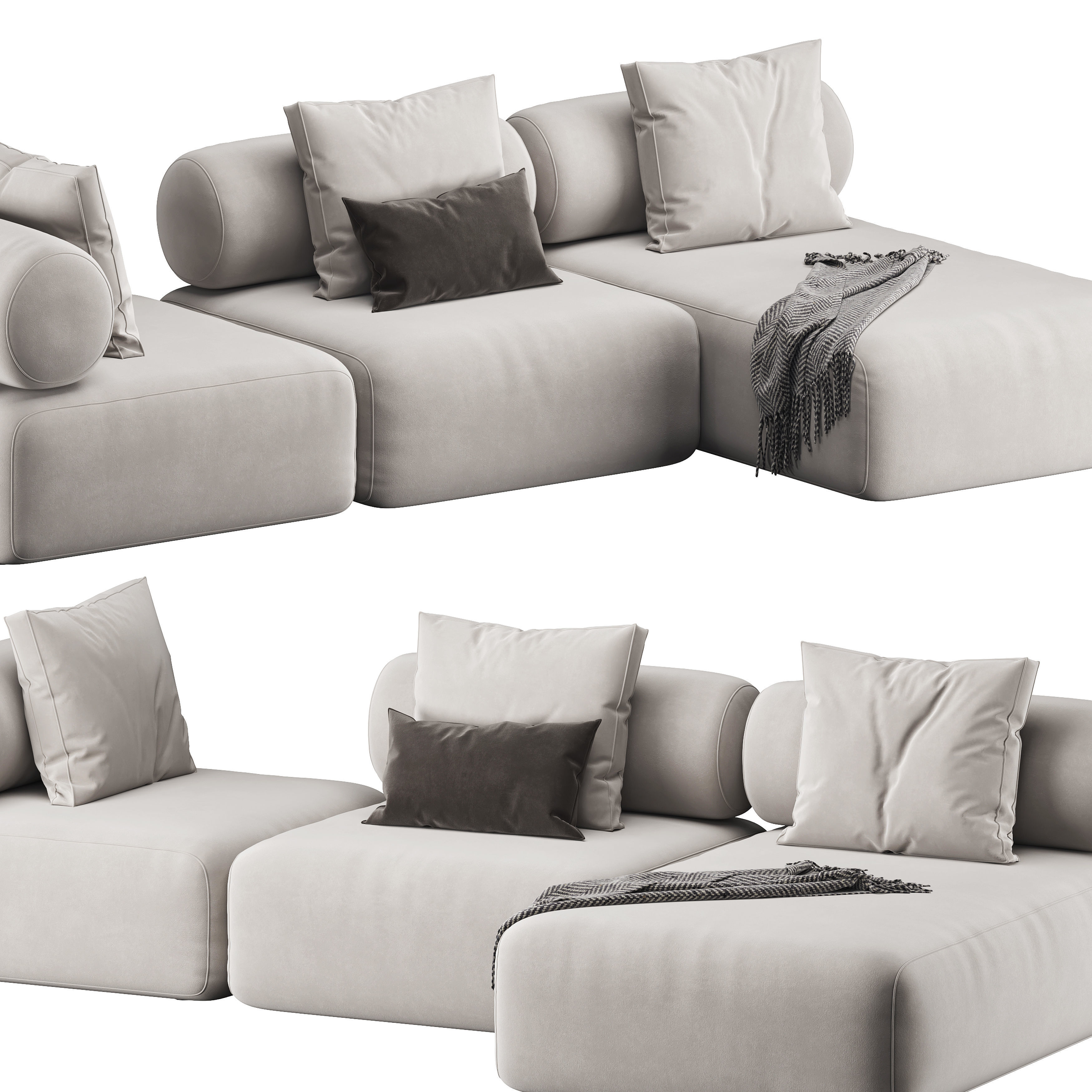 Shinto Sofa 3D model_1