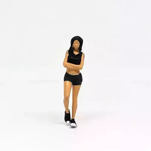 Figure Dinda girl skala 1-64 diorama miniature