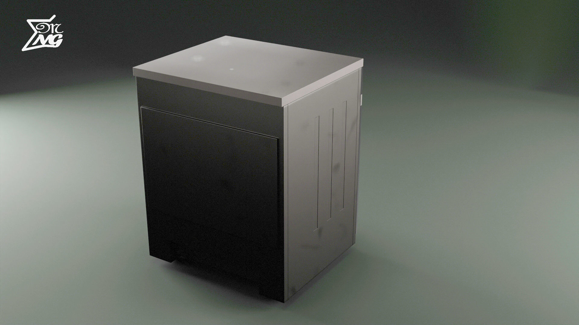 Dishwasher V1 2024 3D model_1