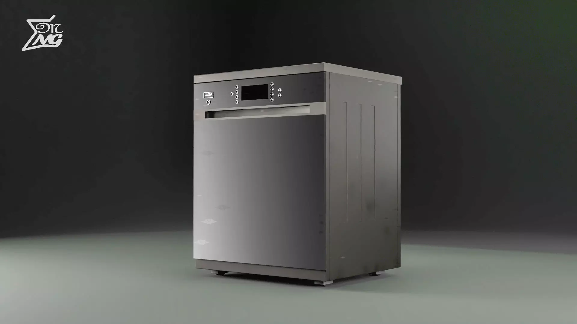 Dishwasher V1 2024 3D model_0