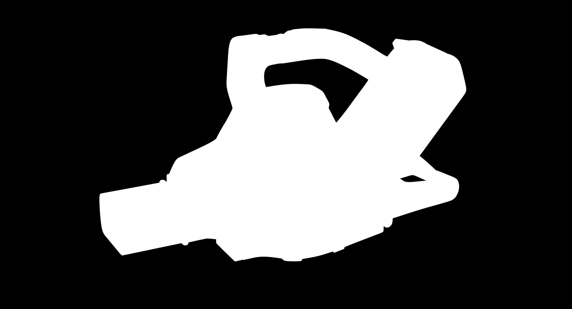 Leaf Blower Blow Tool DigiPro G-MAX 40V GreenWorks Low-poly 3D model_1