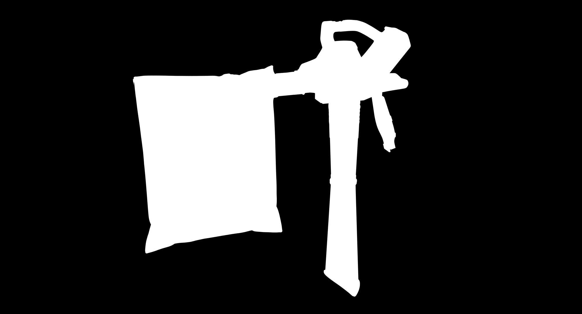 Leaf Blower Vacuum DigiPro G-MAX 40V GreenWorks Low-poly 3D model_1