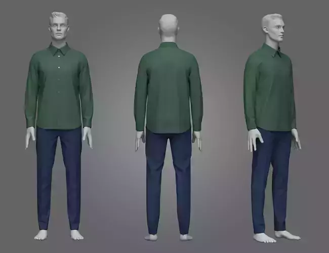 Mens Shirt And Pants 