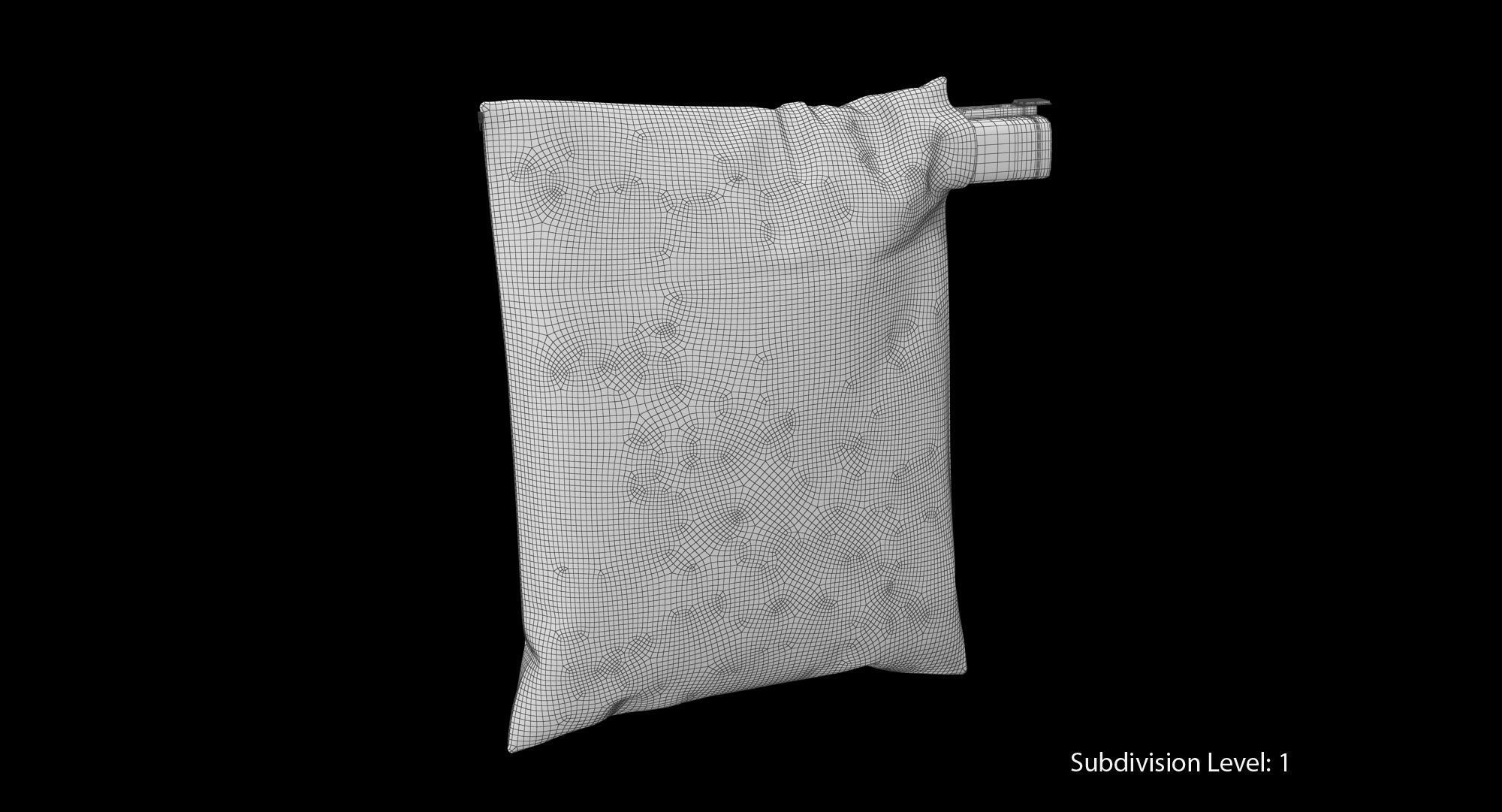 Leaf Blower Bag Vertical DigiPro G-MAX 40V GreenWorks Low-poly 3D model_8