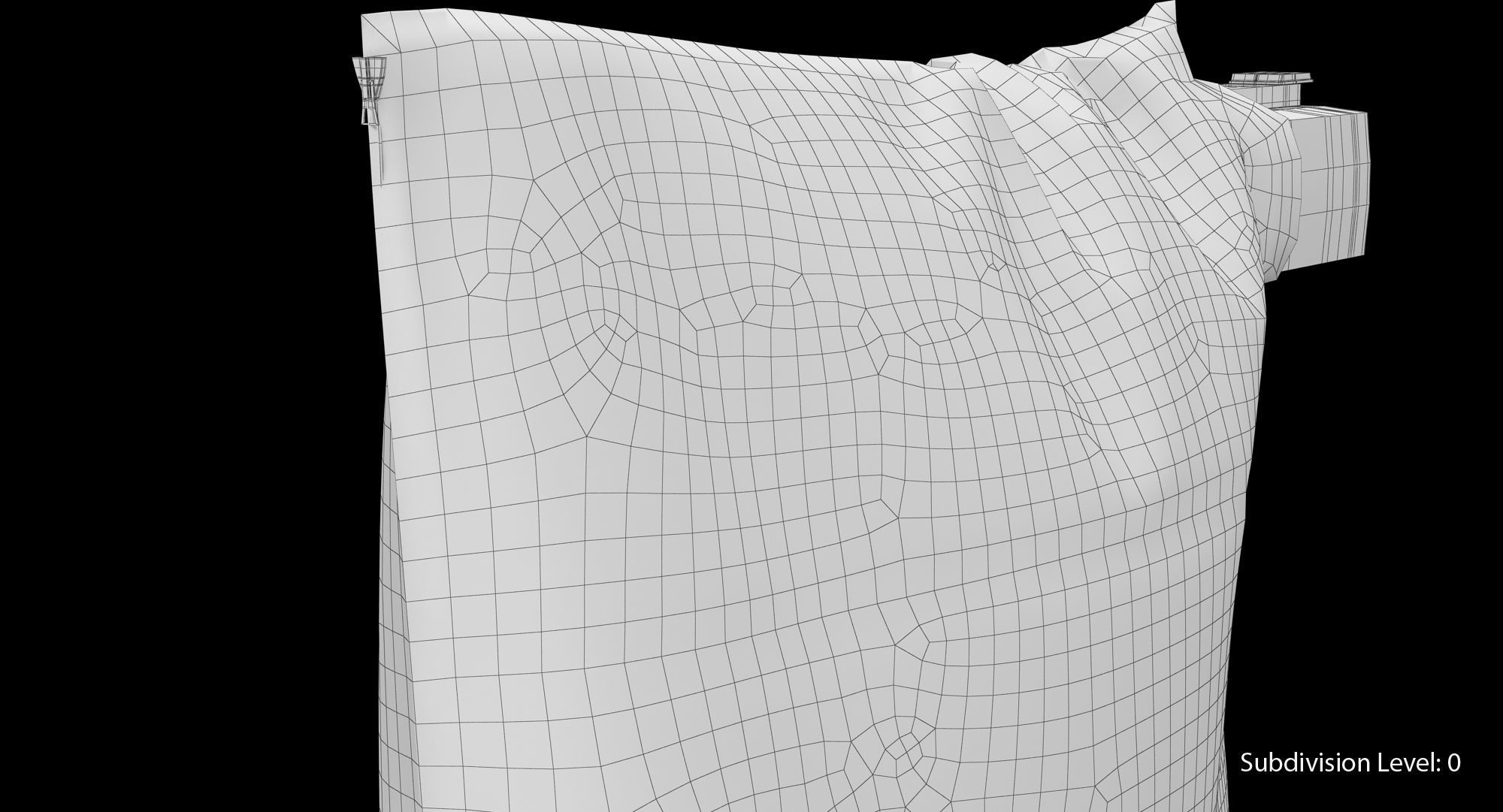 Leaf Blower Bag Vertical DigiPro G-MAX 40V GreenWorks Low-poly 3D model_17