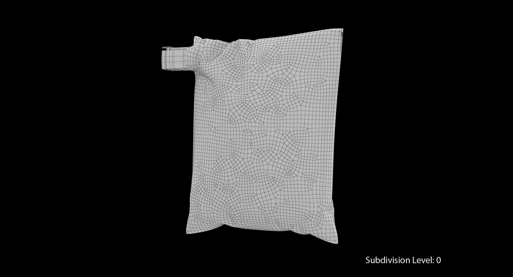 Leaf Blower Bag Vertical DigiPro G-MAX 40V GreenWorks Low-poly 3D model_13