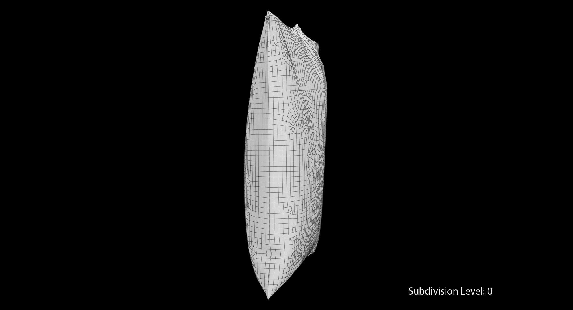 Leaf Blower Bag Vertical DigiPro G-MAX 40V GreenWorks Low-poly 3D model_15