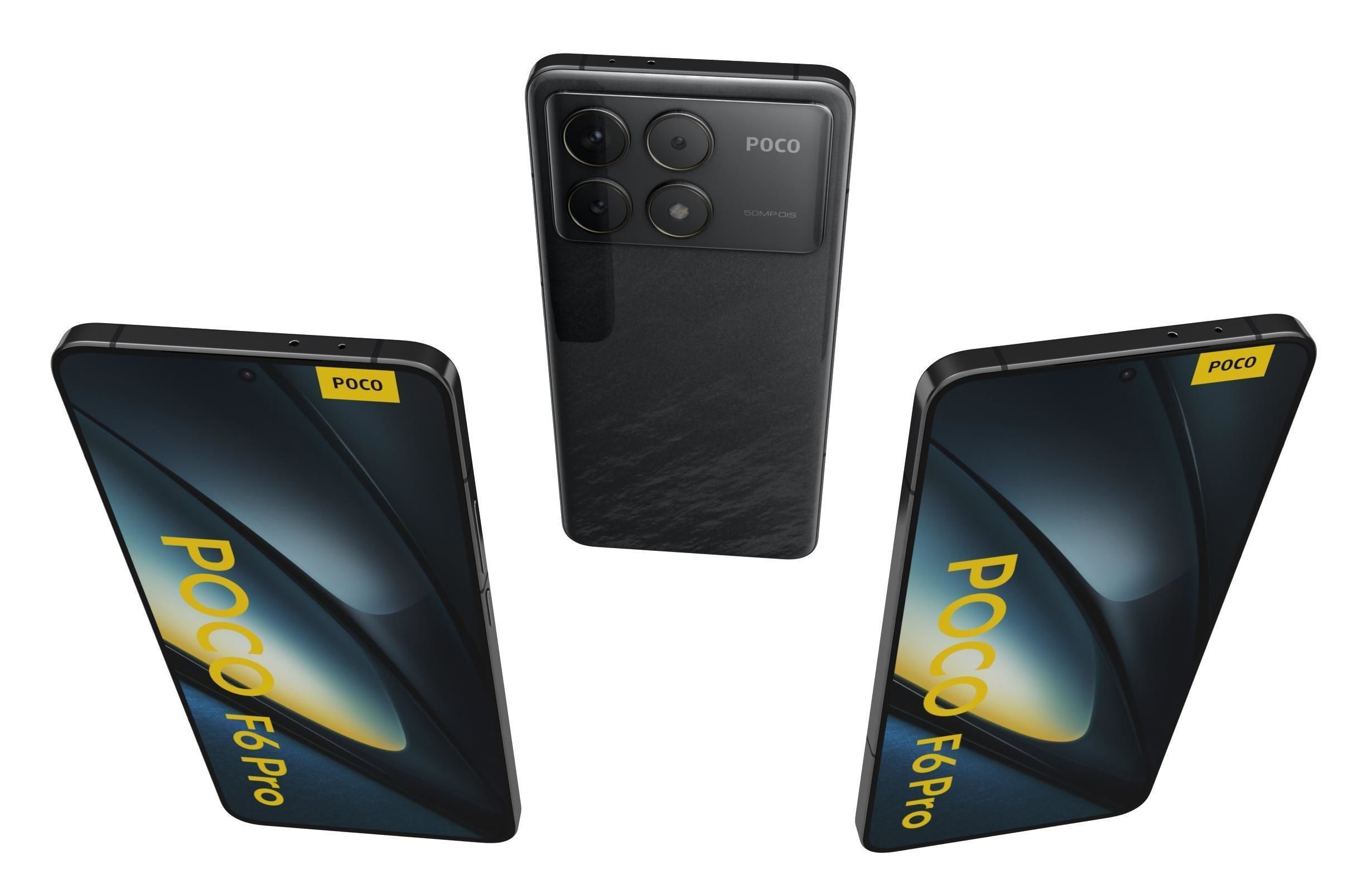 Xiaomi Poco F6 Pro Black 3D model_1