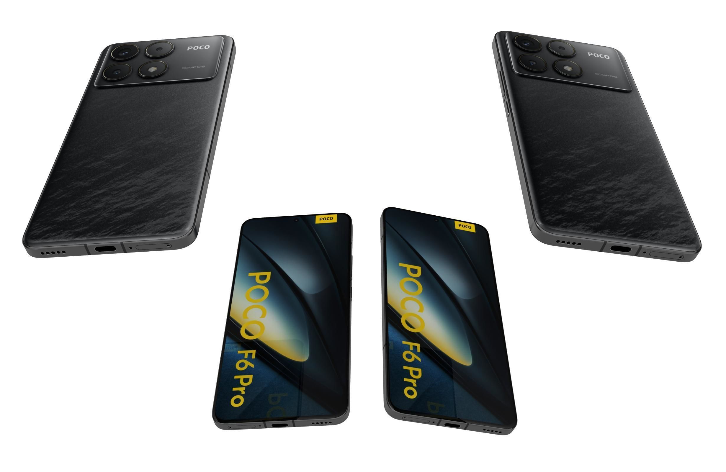 Xiaomi Poco F6 Pro Black 3D model_5