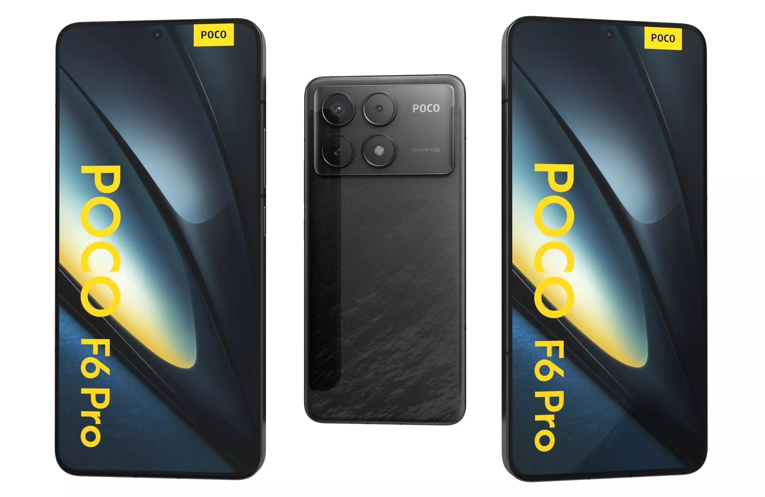 Xiaomi Poco F6 Pro Black 3D model_0