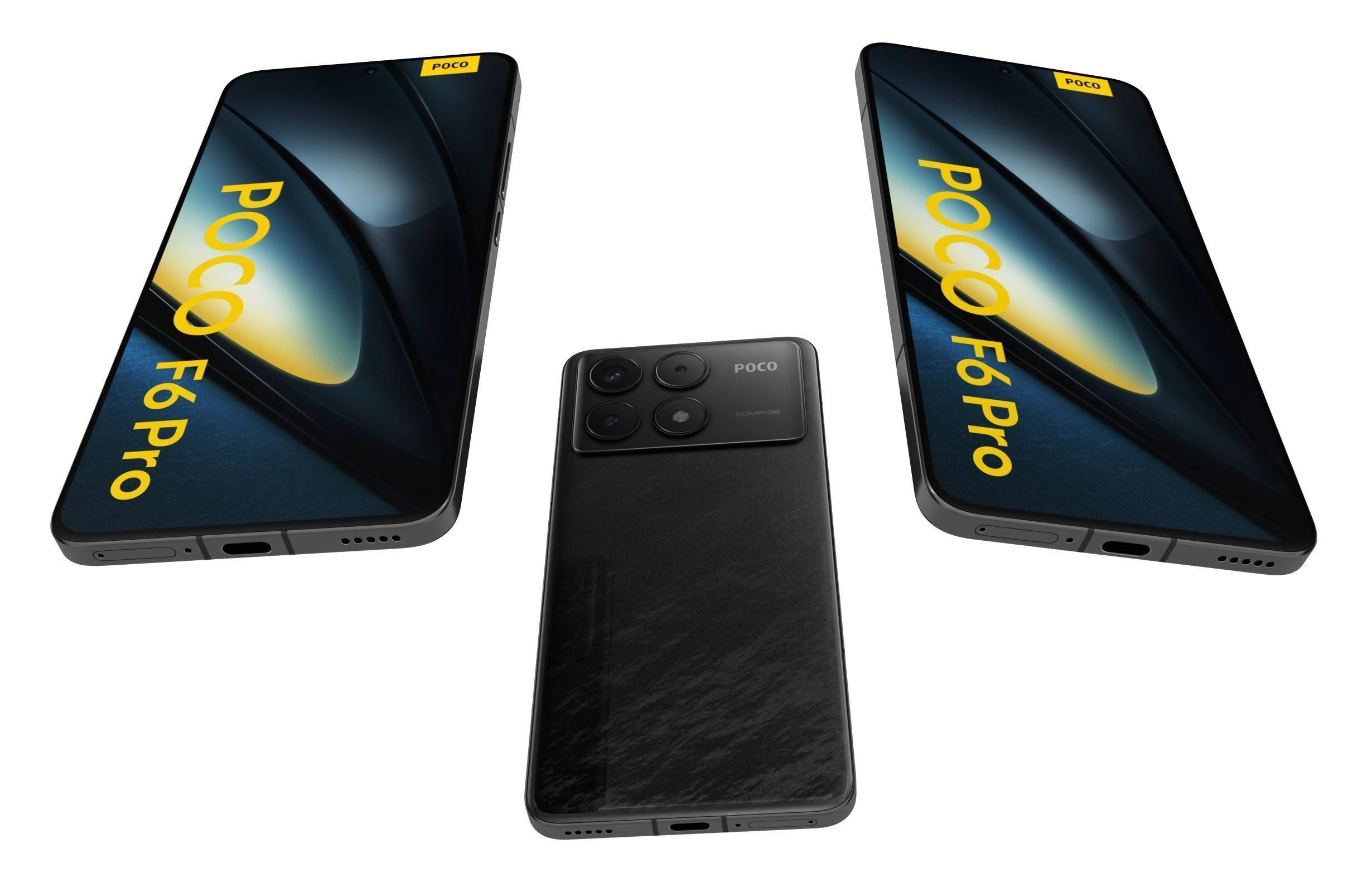 Xiaomi Poco F6 Pro Black 3D model_2