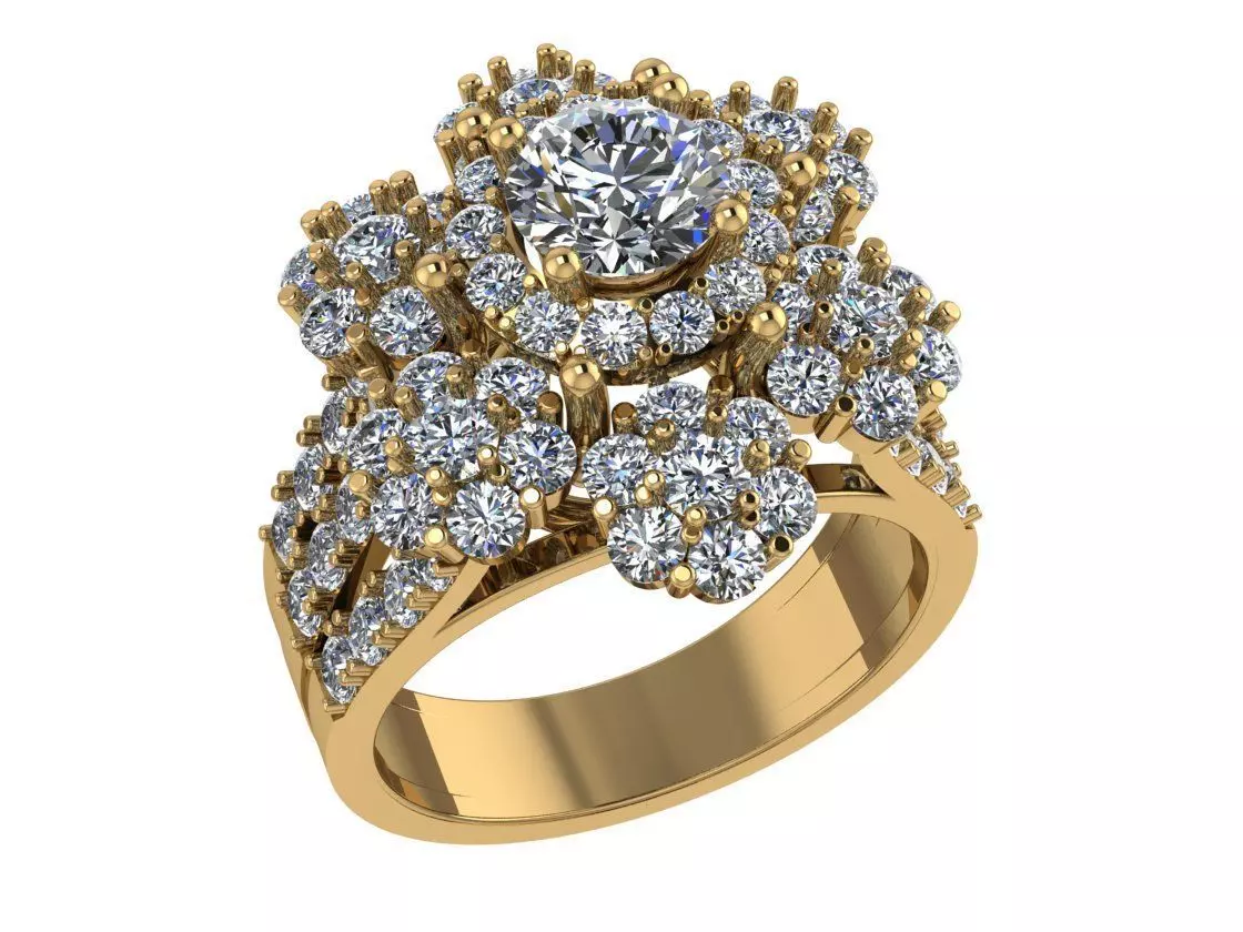 Rings 3D print model_0