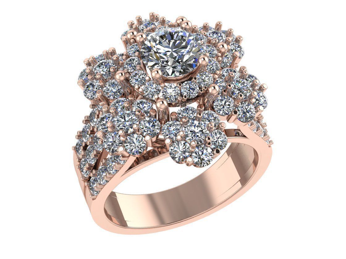 Rings 3D print model_1