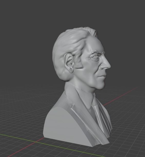 Donald Sutherland 3D print model