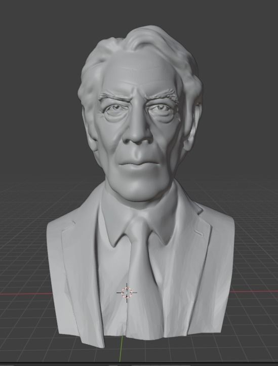 Donald Sutherland 3D print model