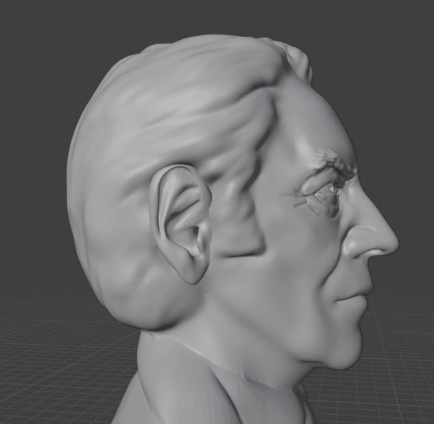 Donald Sutherland 3D print model