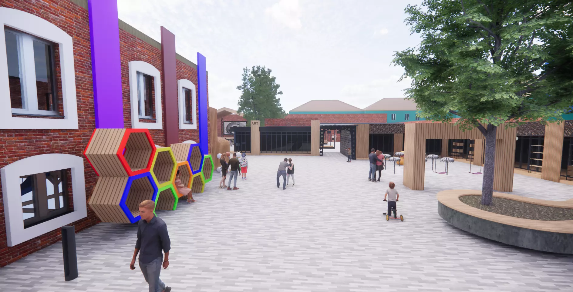 ART SPACE 3D model_0