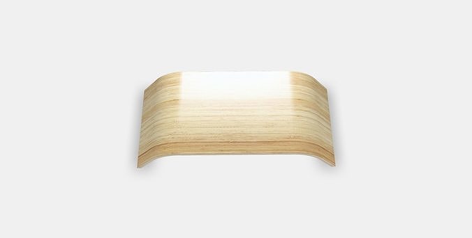 SIGFINN Monitor stand fixed height Low-poly 3D model