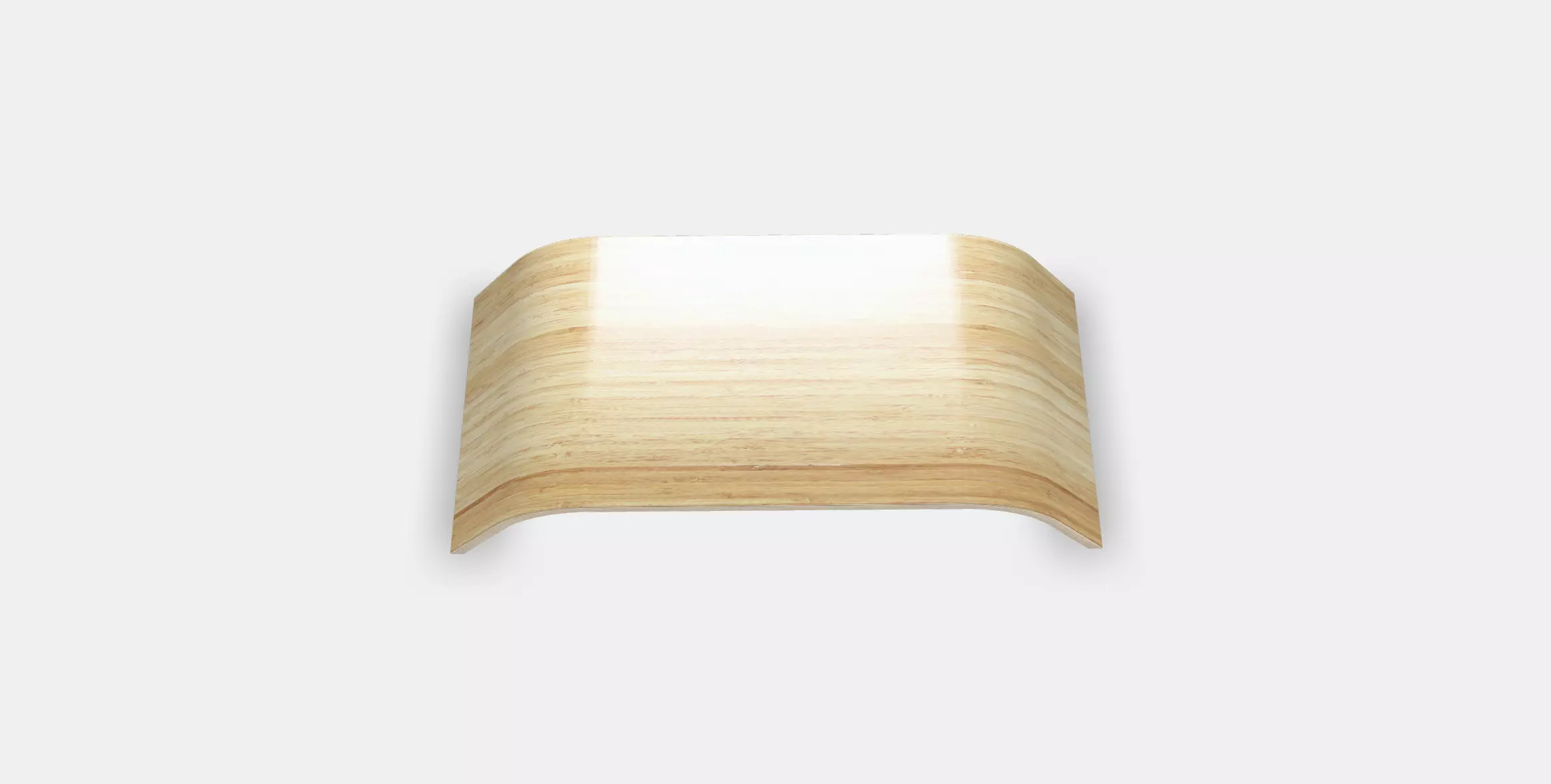 SIGFINN Monitor stand fixed height Low-poly 3D model