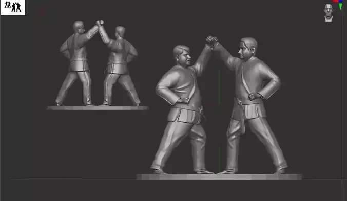 suman talwar Indian actor  3D print model