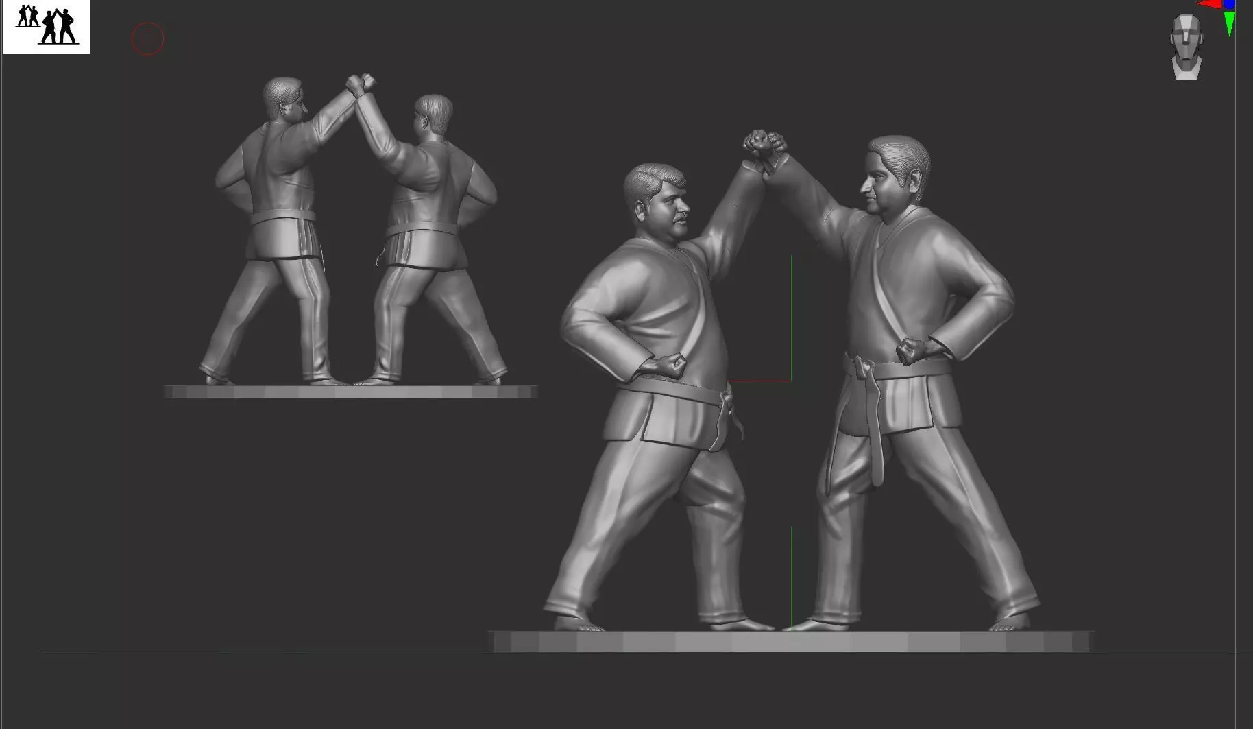 suman talwar Indian actor 3D print model