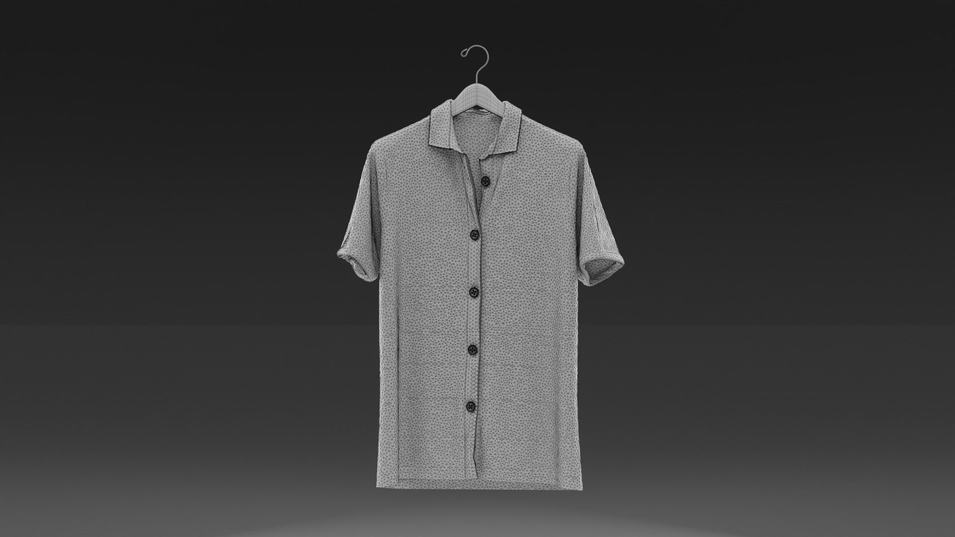 Hanging Clothes 3D model_13