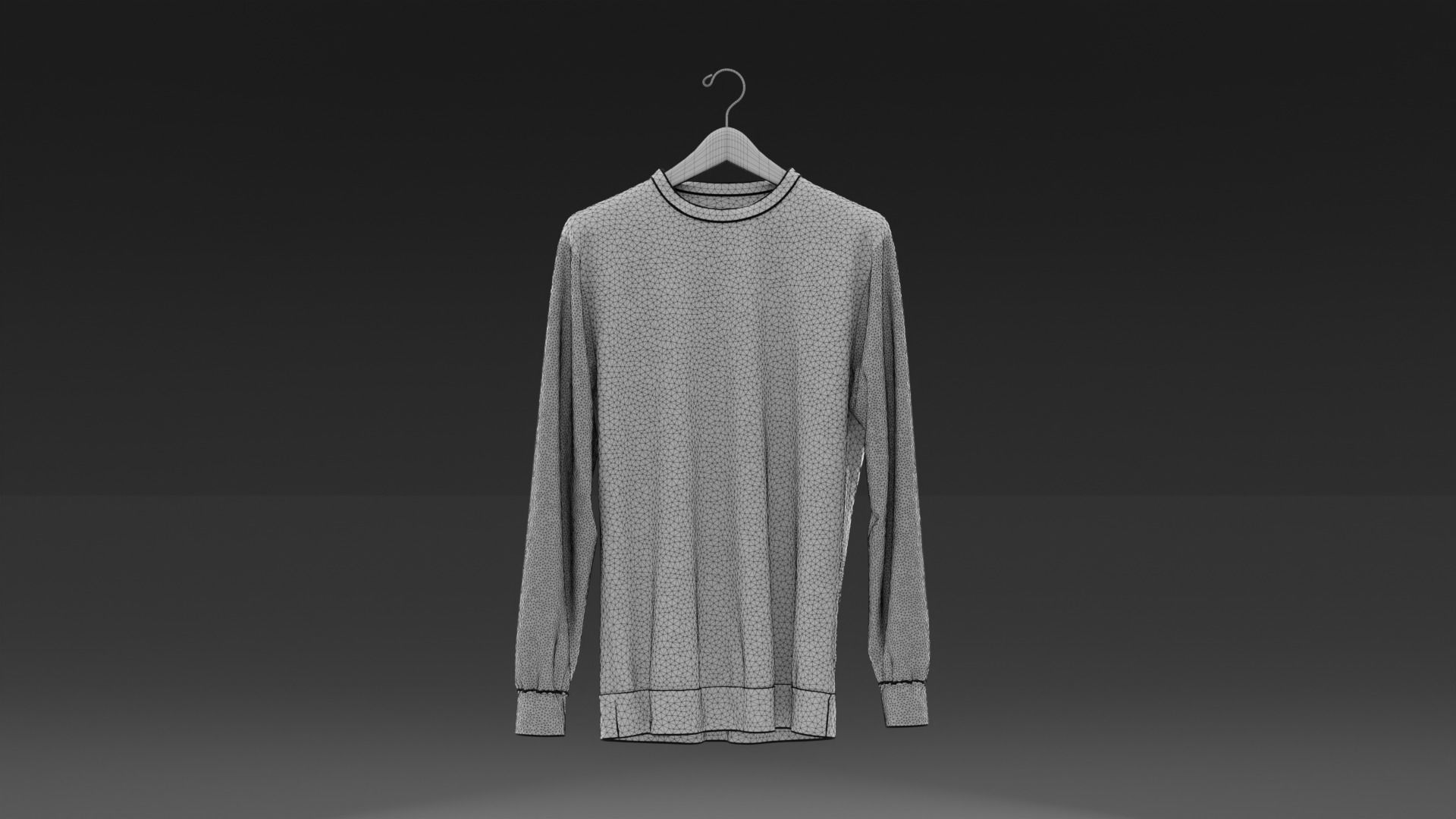 Hanging Clothes 3D model_15