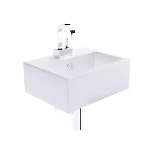 Simas Frozen bathroom sink 