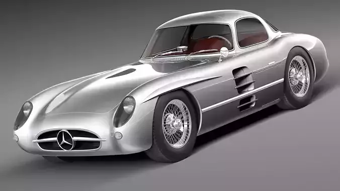 Mercedes-Benz 300 SLR 1955 3D model