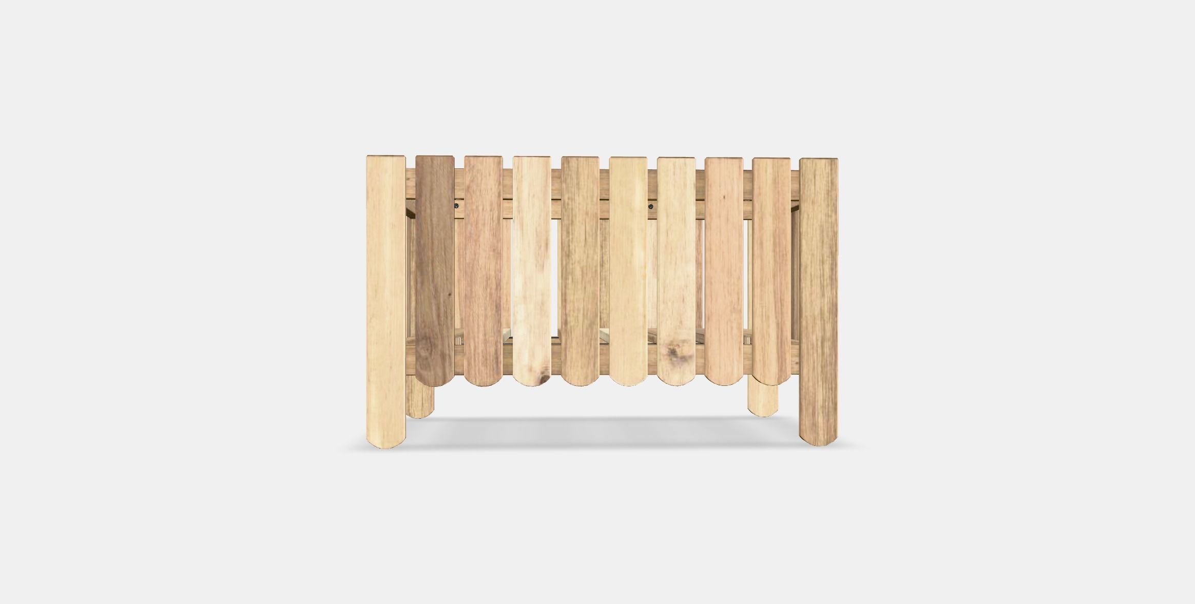 ASKHOLMEN Flower box Low-poly 3D model_13