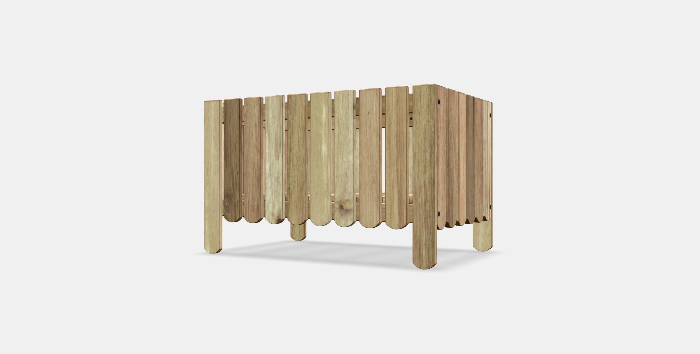 ASKHOLMEN Flower box Low-poly 3D model_12