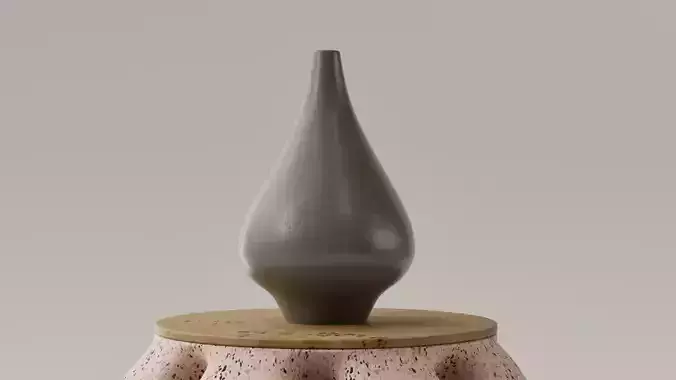 JARRON DECORATIVO - FLORERO - VASO GOTA