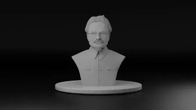 Leon Trotsky 3D model