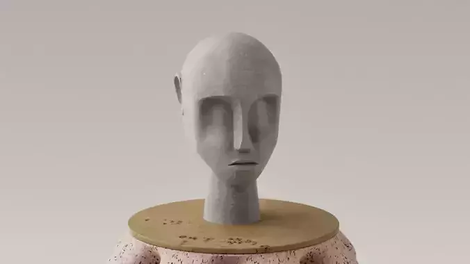 ESCULTURA - CARA - CABEZA
