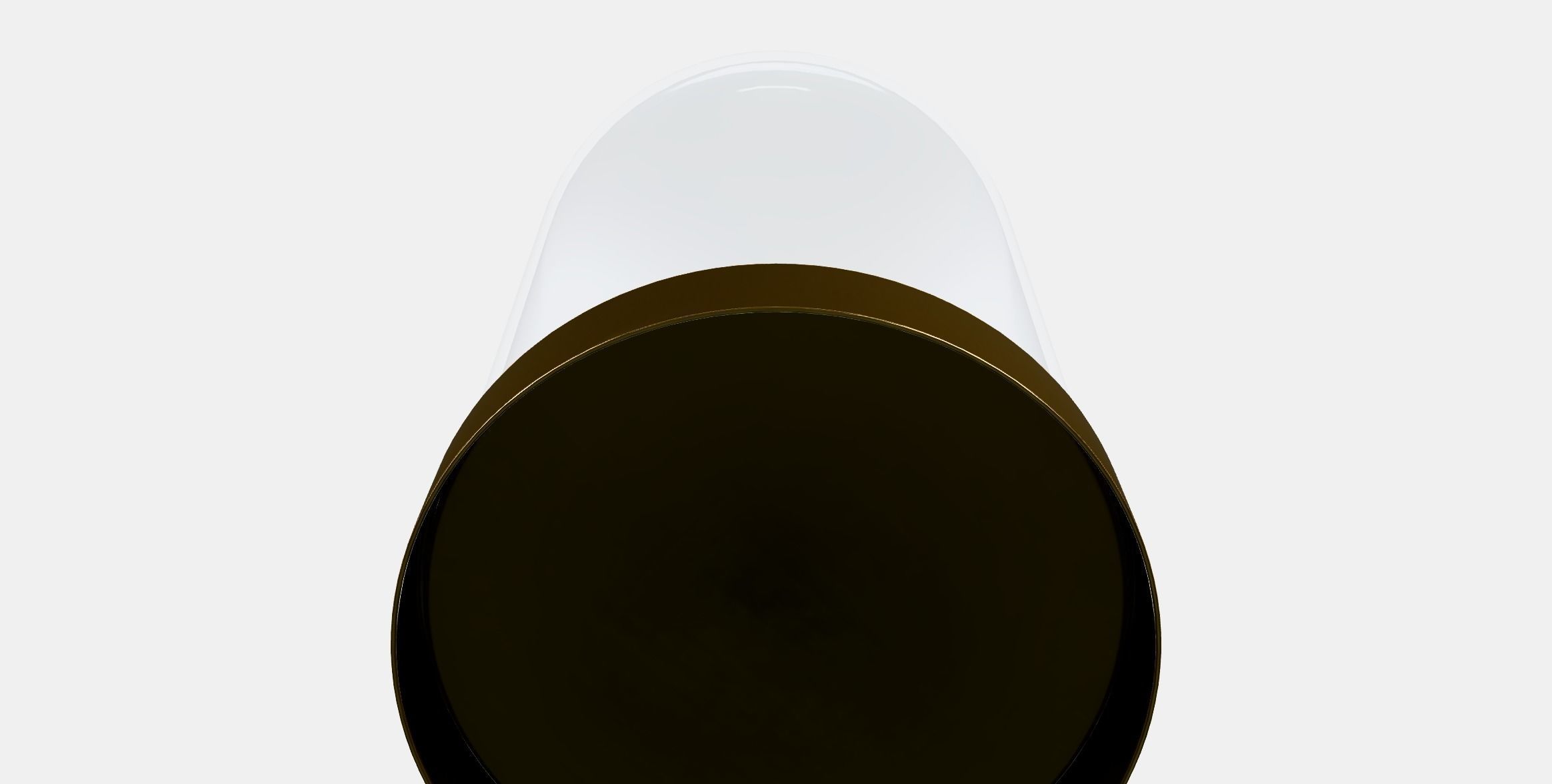 BEGAVNING Glass dome with base Low-poly 3D model_8