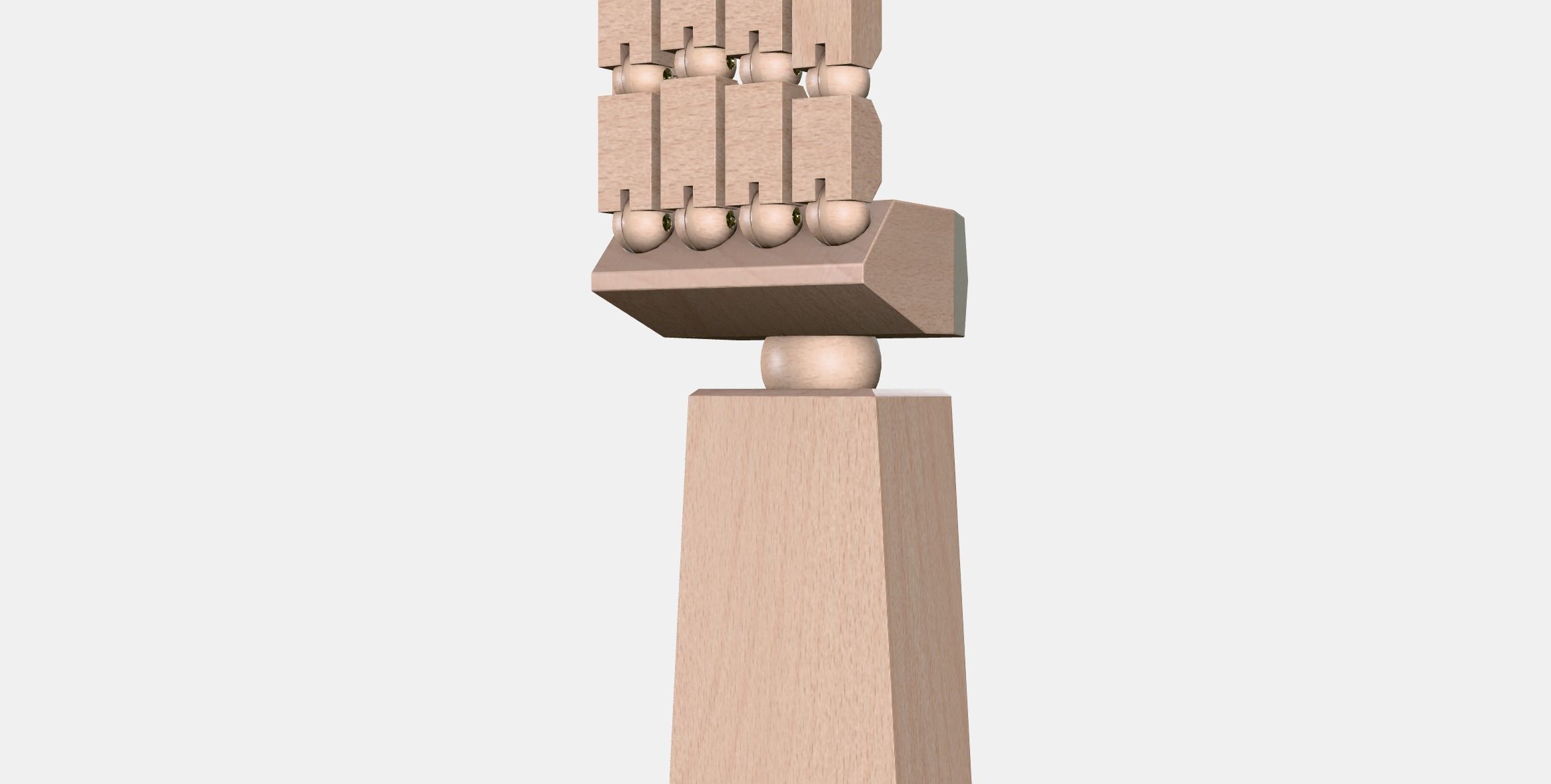 LANESPELARE Accessories stand Low-poly 3D model_6