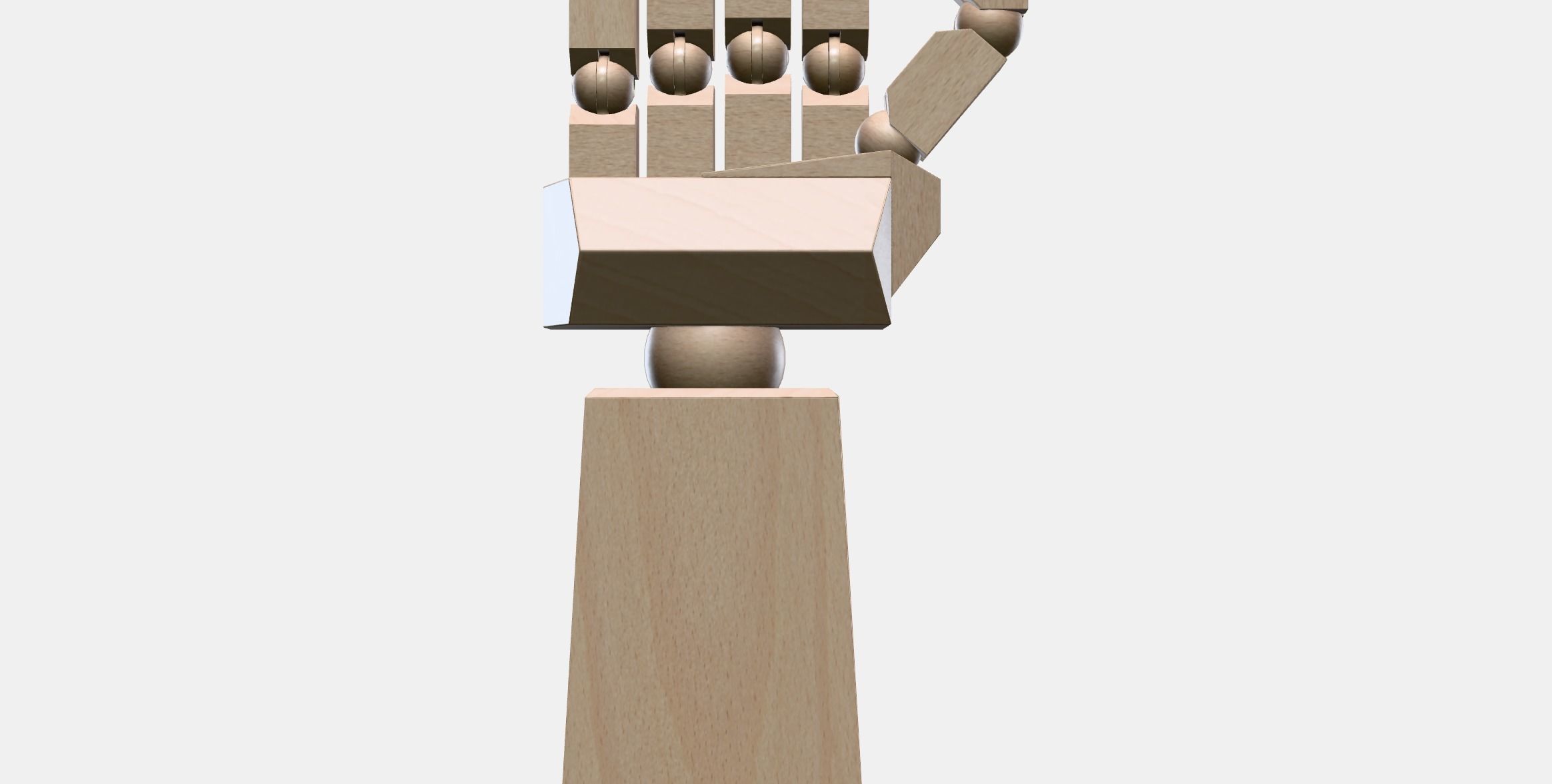 LANESPELARE Accessories stand Low-poly 3D model_11