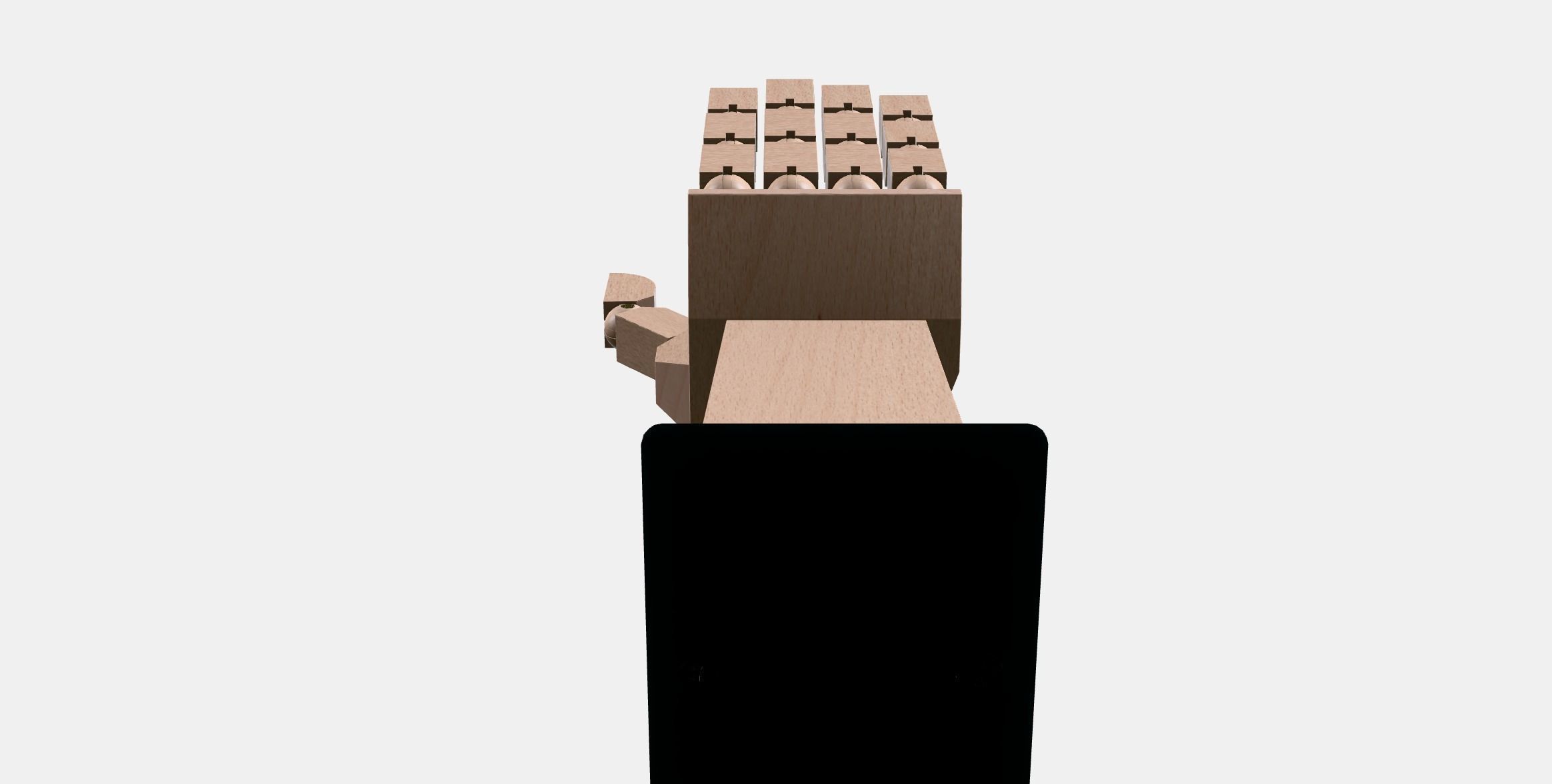 LANESPELARE Accessories stand Low-poly 3D model_8