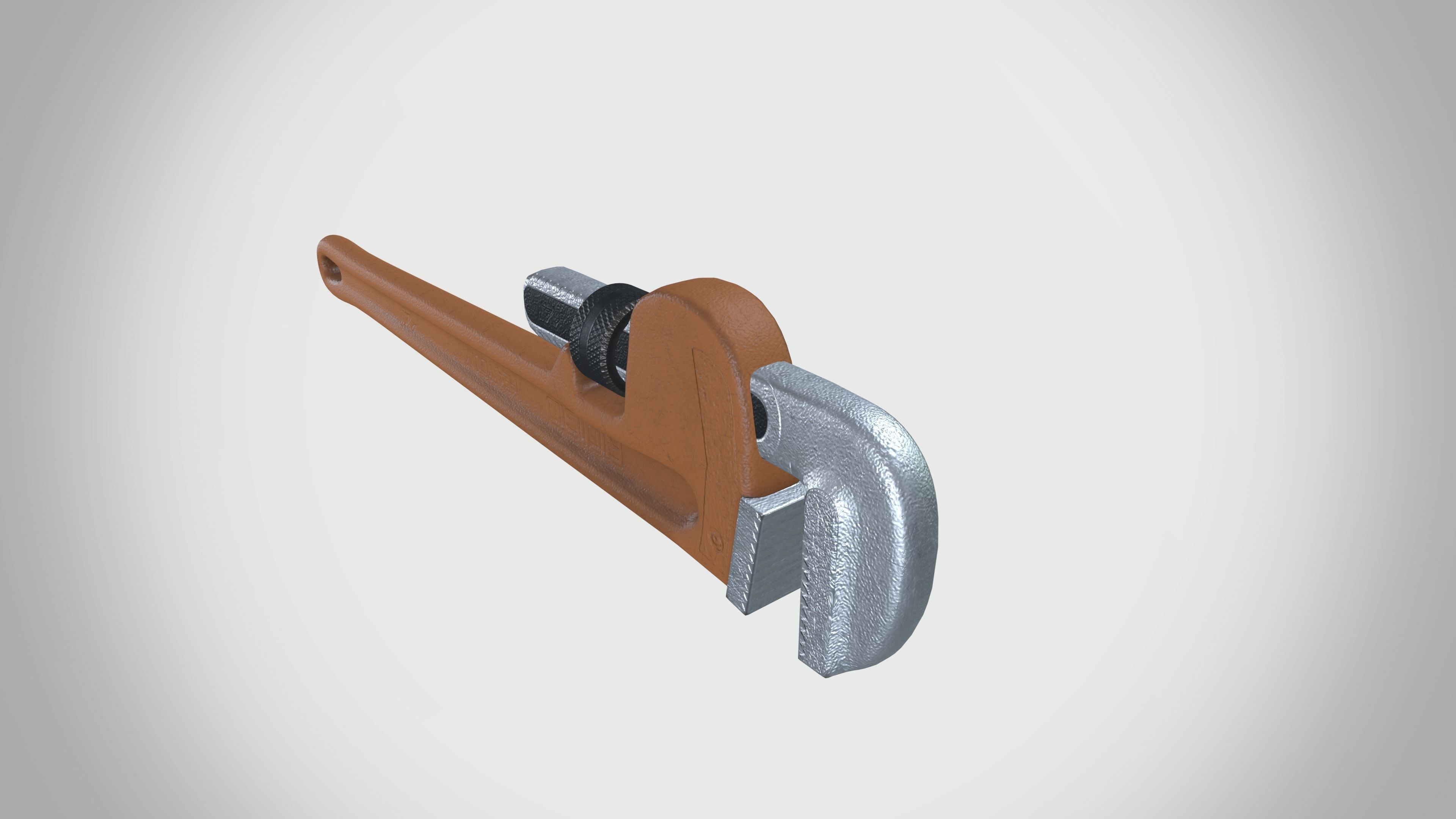 Monkey Wrench 3D model_5