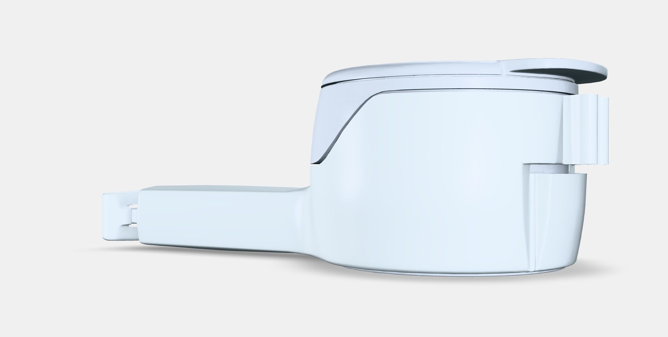 BEVARA Seal and pour bag clip Low-poly 3D model_5