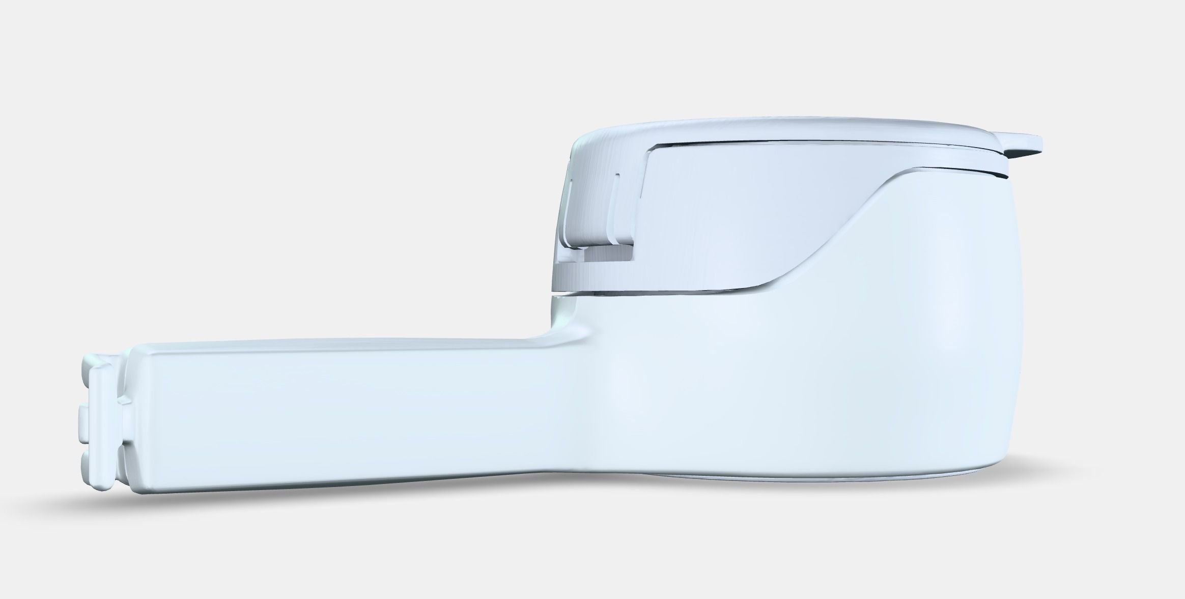 BEVARA Seal and pour bag clip Low-poly 3D model_1